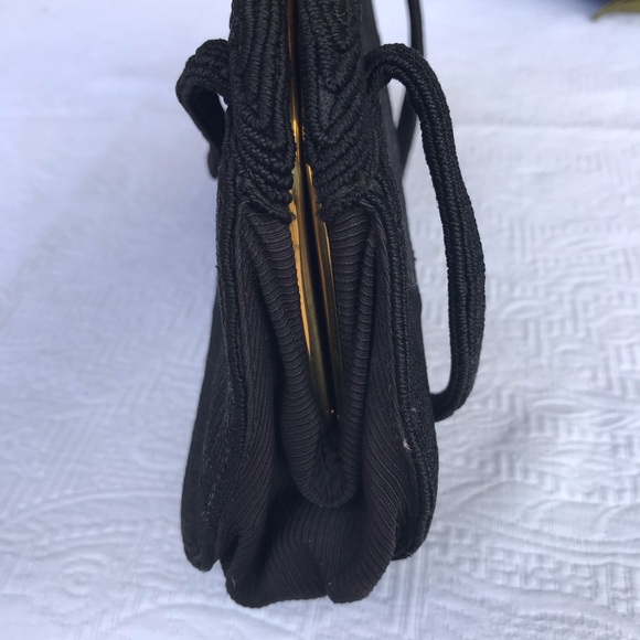Vintage 40’s corded evening bag - Picture 3 of 7